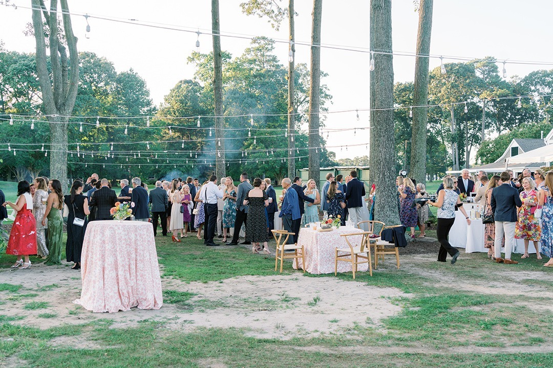 Outdoor Lighting for Cocktail Hour