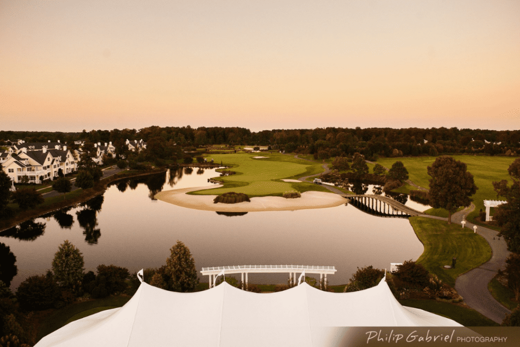 Tent at the Clubhouse at Baywood