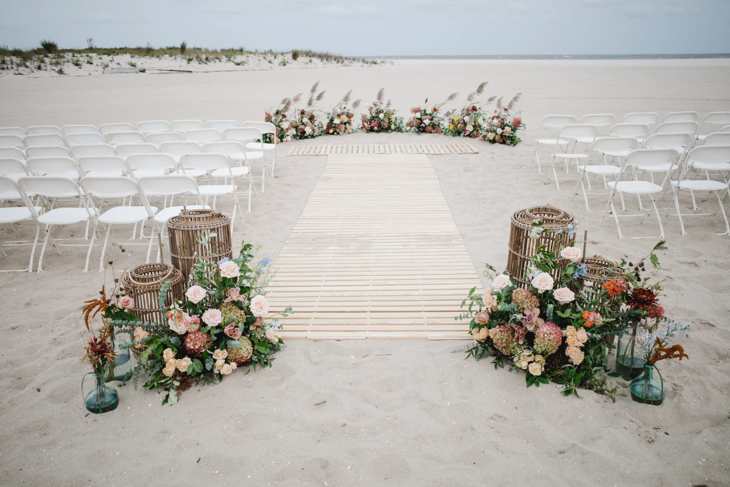 wedding ceremony on beach