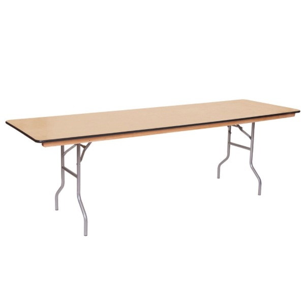 8ft rectangular table rental