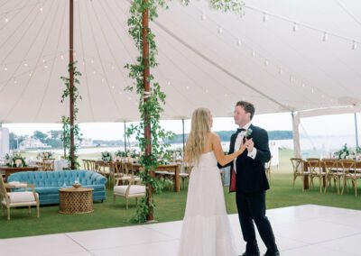 white dance floor