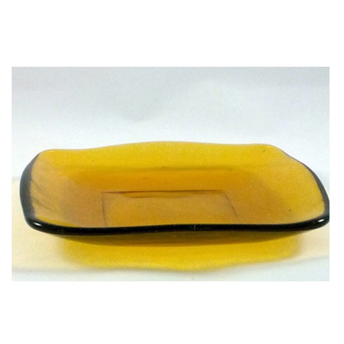 Amber Glass Plate Rental