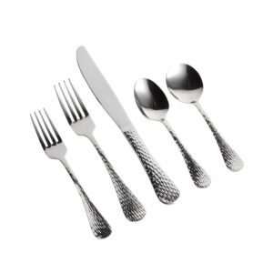 Hammered Flatware Rental