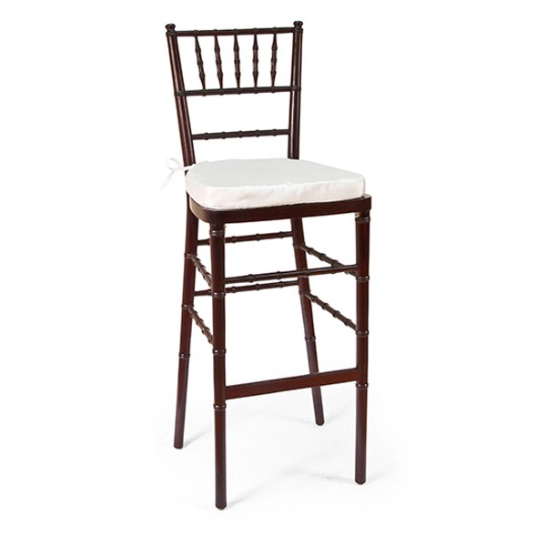 Mahogany Chiavari Barstool Rental