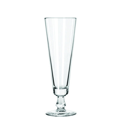 Footed Pilsner Beer Glass Rental