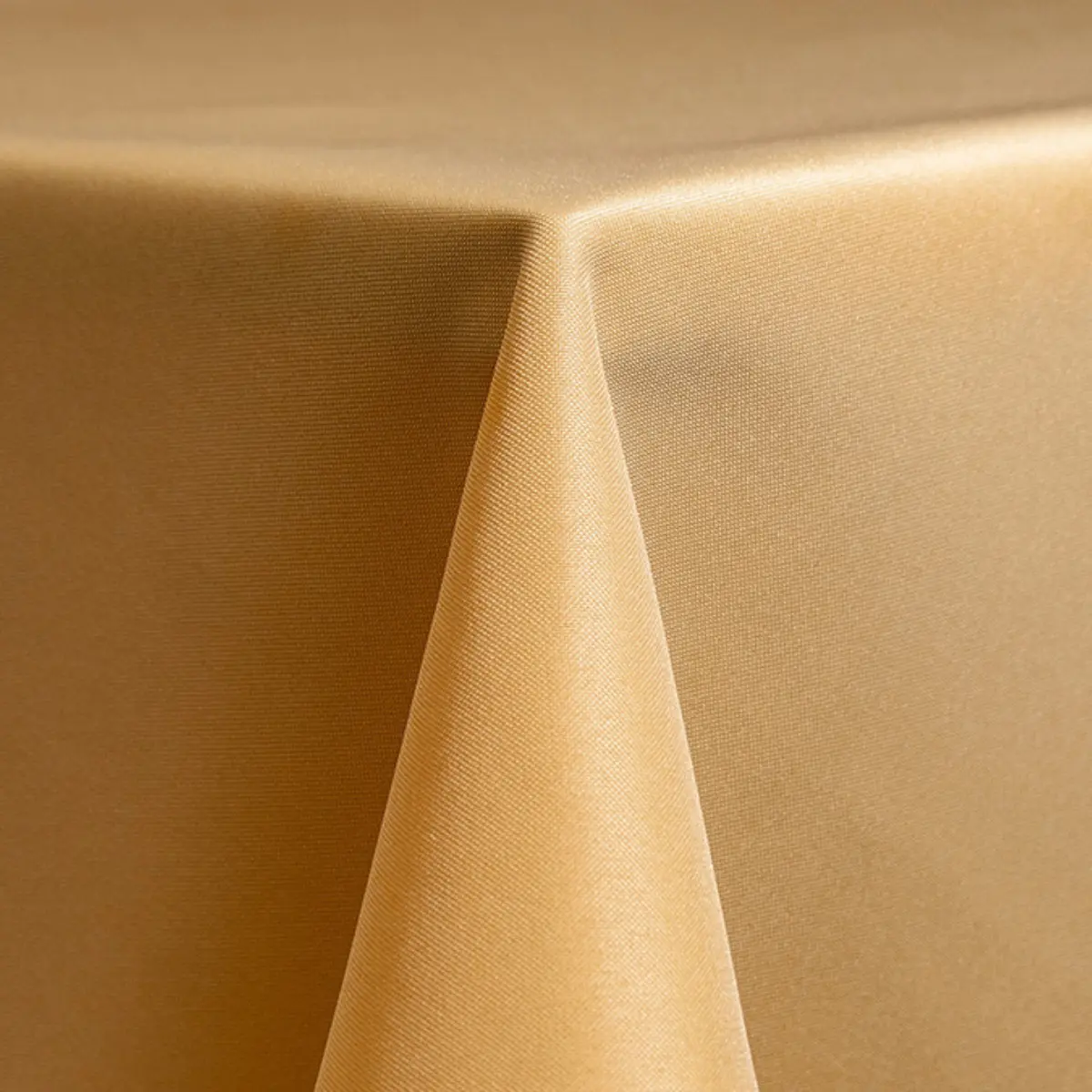 Camel poly linen by Collective Event Group up close