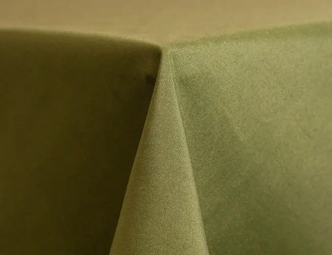 Light Olive Polyester Linen Rental by Collective Event Group