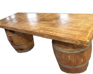 wine barrel bar rental