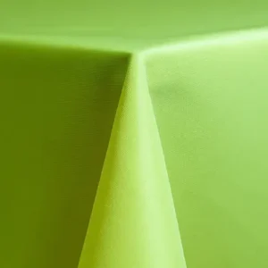 neon green polyester linen rental by Collective Event Group