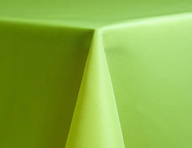 neon green polyester linen rental by Collective Event Group