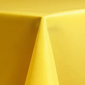 Neon Yellow Polyester Linen Rental by Collective Event Group