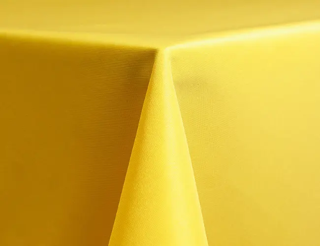 Neon Yellow Polyester Linen Rental by Collective Event Group