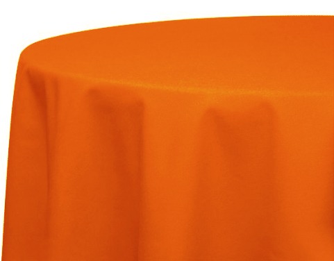 Neon Orange Linen Rental