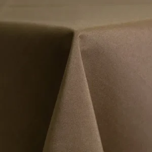 Olive Polyster Linen Rental by Collective Event Group