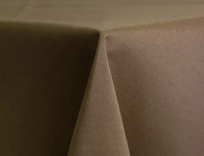 Olive Polyster Linen Rental by Collective Event Group