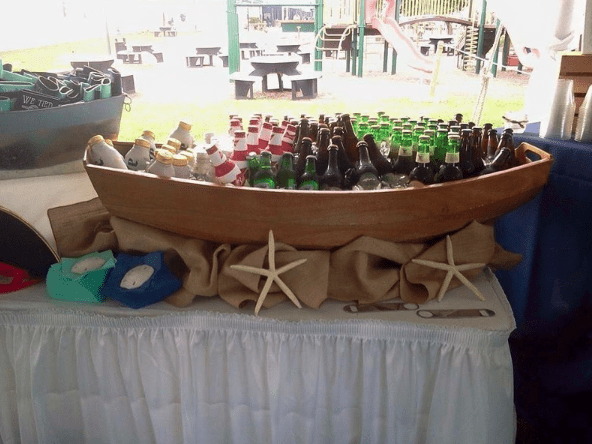 Small Row Boat Tabletop