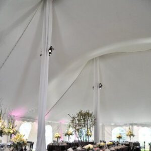 Center Pole Drape Rental