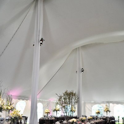 Center Pole Drape Rental