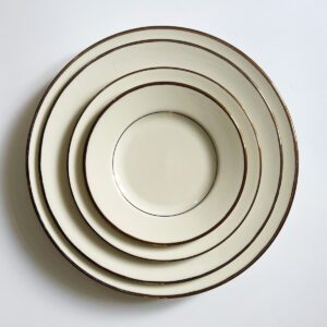 Ivory with Gold Plate Collection