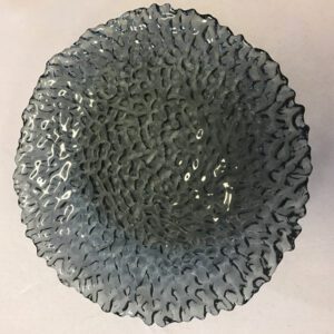smoked glass plate