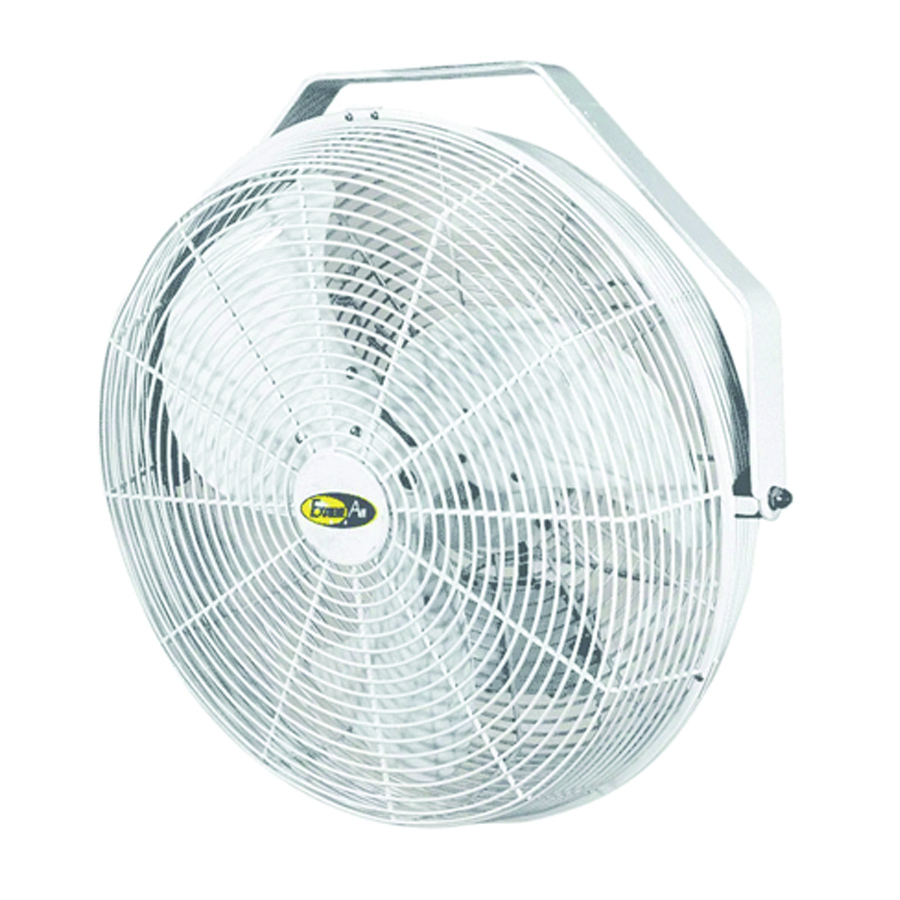 Side Pole Mount Fan Rental