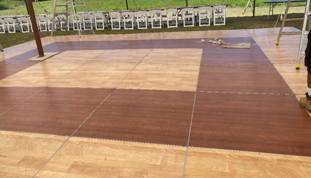 Amber Birch dance floor