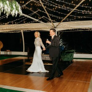 Dance Floor, Amber and Black