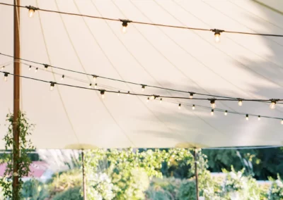 sailcloth wedding tent