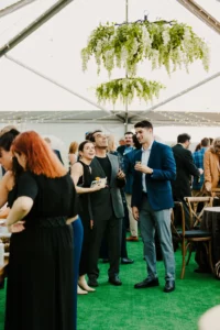 wedding reception tent