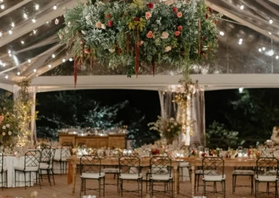clear top wedding tent