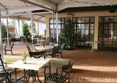 custom patio tent rental