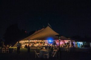 sailcloth wedding tent