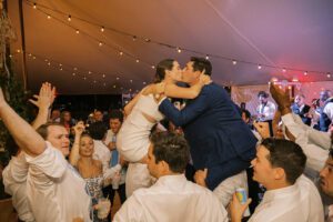 wedding reception dancing