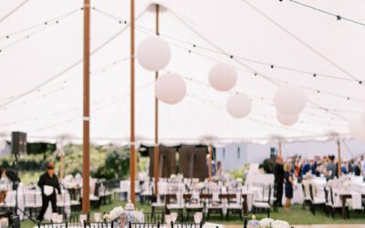 Airy Summer Tented Wedding in Cape May