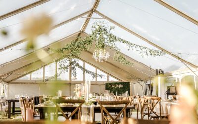 Skylight Clear Tented Maryland Wedding