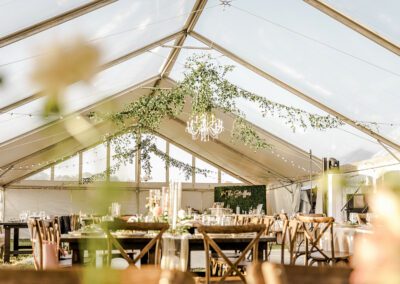 Skylight Clear Tented Maryland Wedding