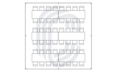 20′ by 20′ Frame Tent for 50 Guests