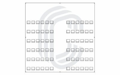 30′ by 30′ Tent for a 72 Guest Ceremony