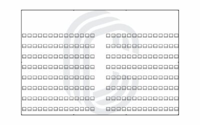 40′ by 60′ Frame Tent for 225 Guest Ceremony