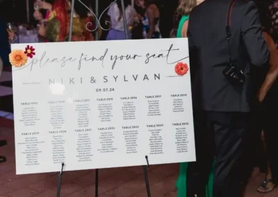 escort display inside winterthur cleartop tent