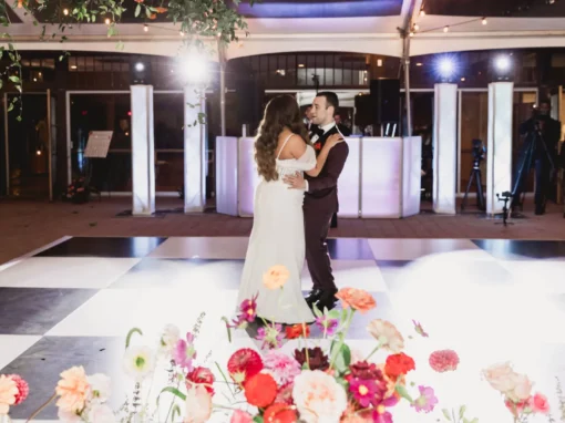 Colorful Rainy Day Wedding at Winterthur Estate