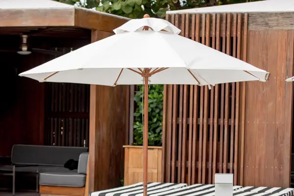 White & Birch checkered dance floor on a rooftop reception by Collective Event Group