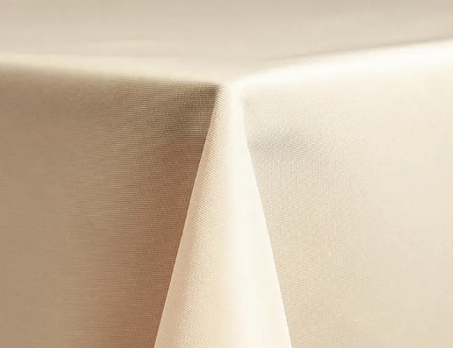 Ivory Poly Linen Rental